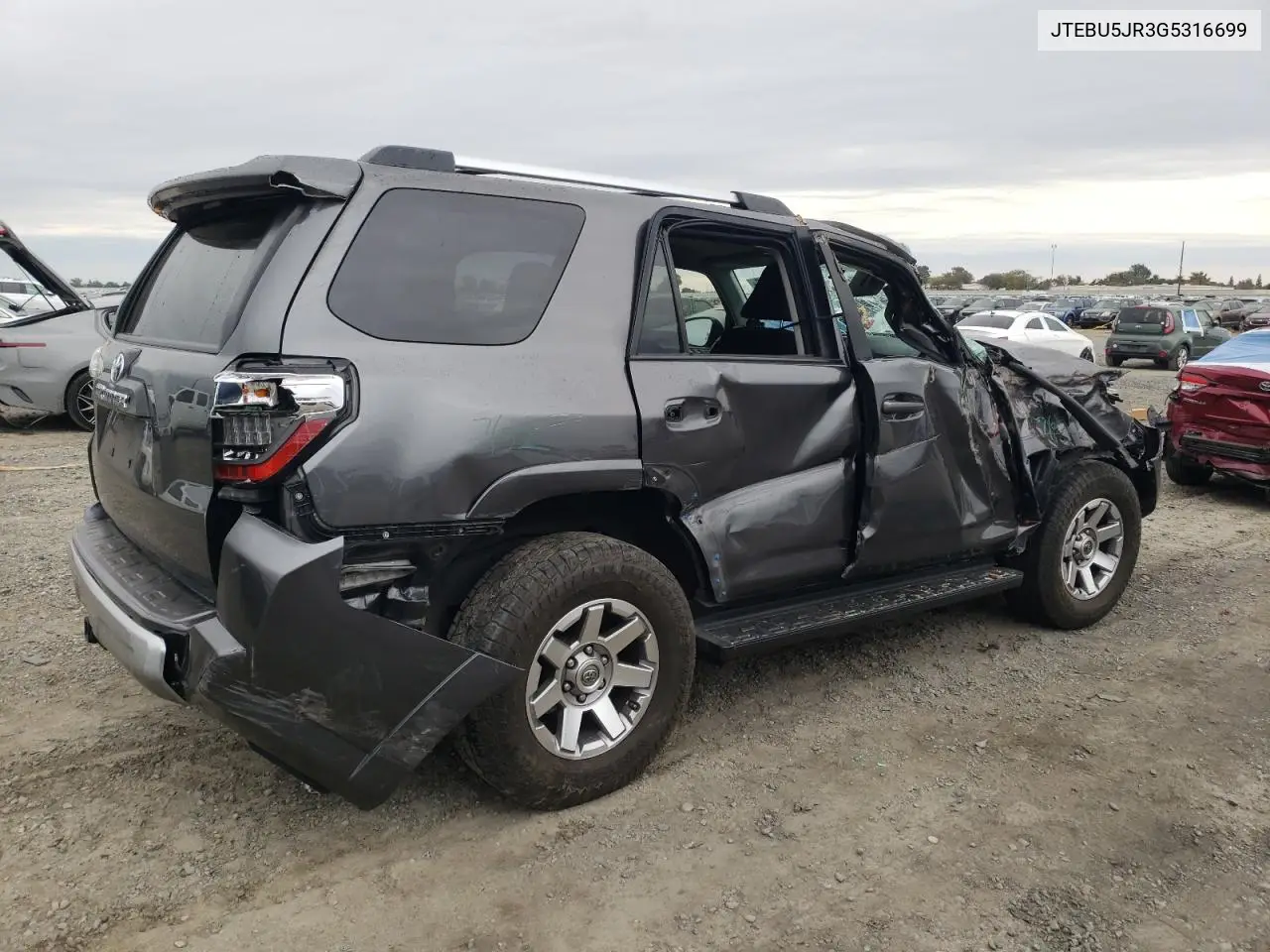 JTEBU5JR3G5316699 2016 Toyota 4Runner Sr5/Sr5 Premium