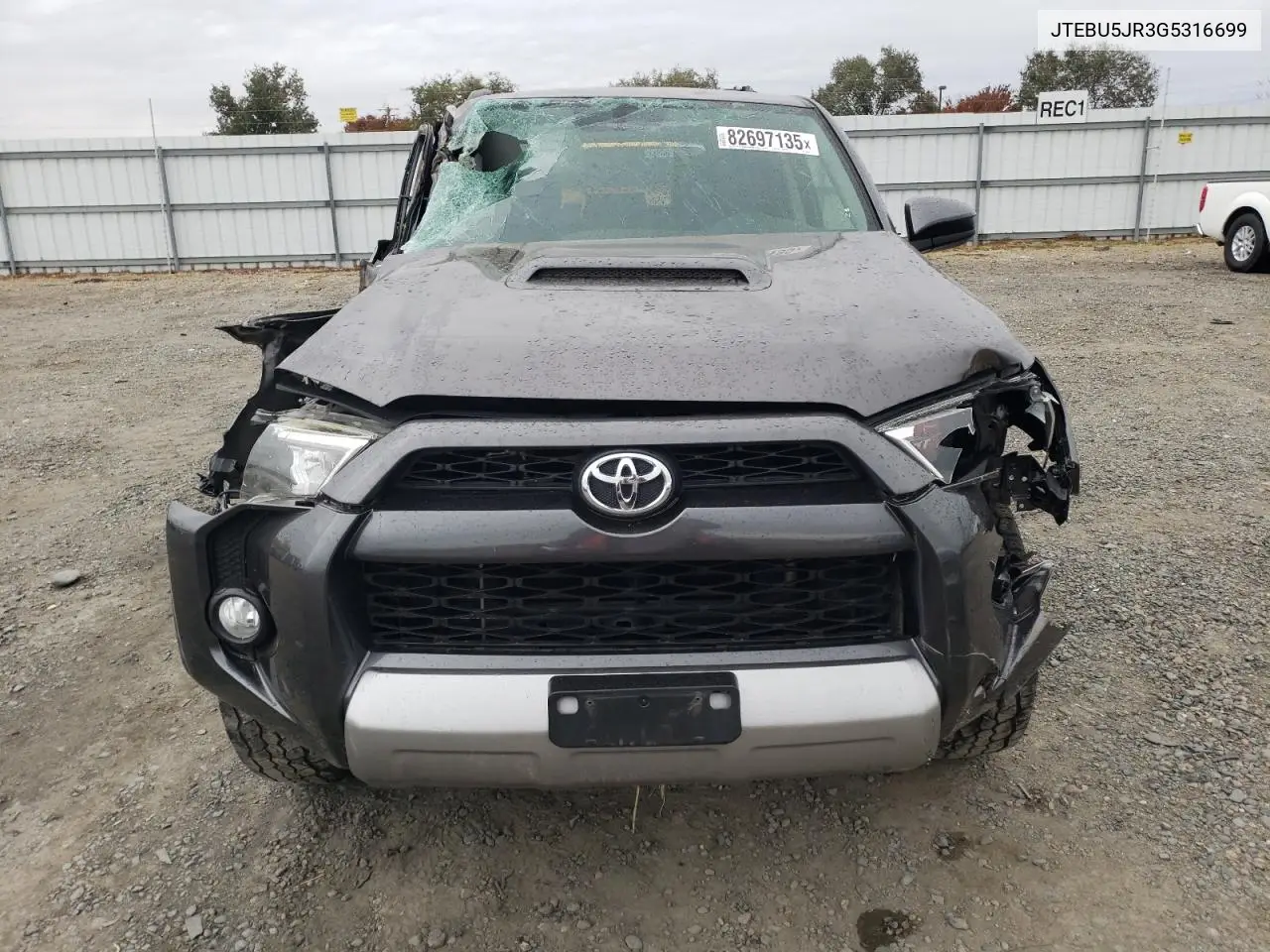 JTEBU5JR3G5316699 2016 Toyota 4Runner Sr5/Sr5 Premium
