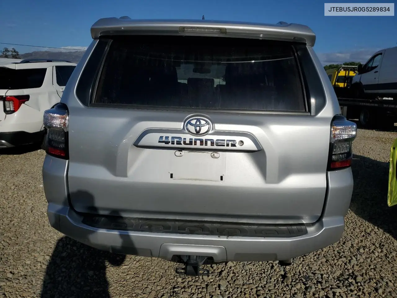 JTEBU5JR0G5289834 2016 Toyota 4Runner Sr5/Sr5 Premium