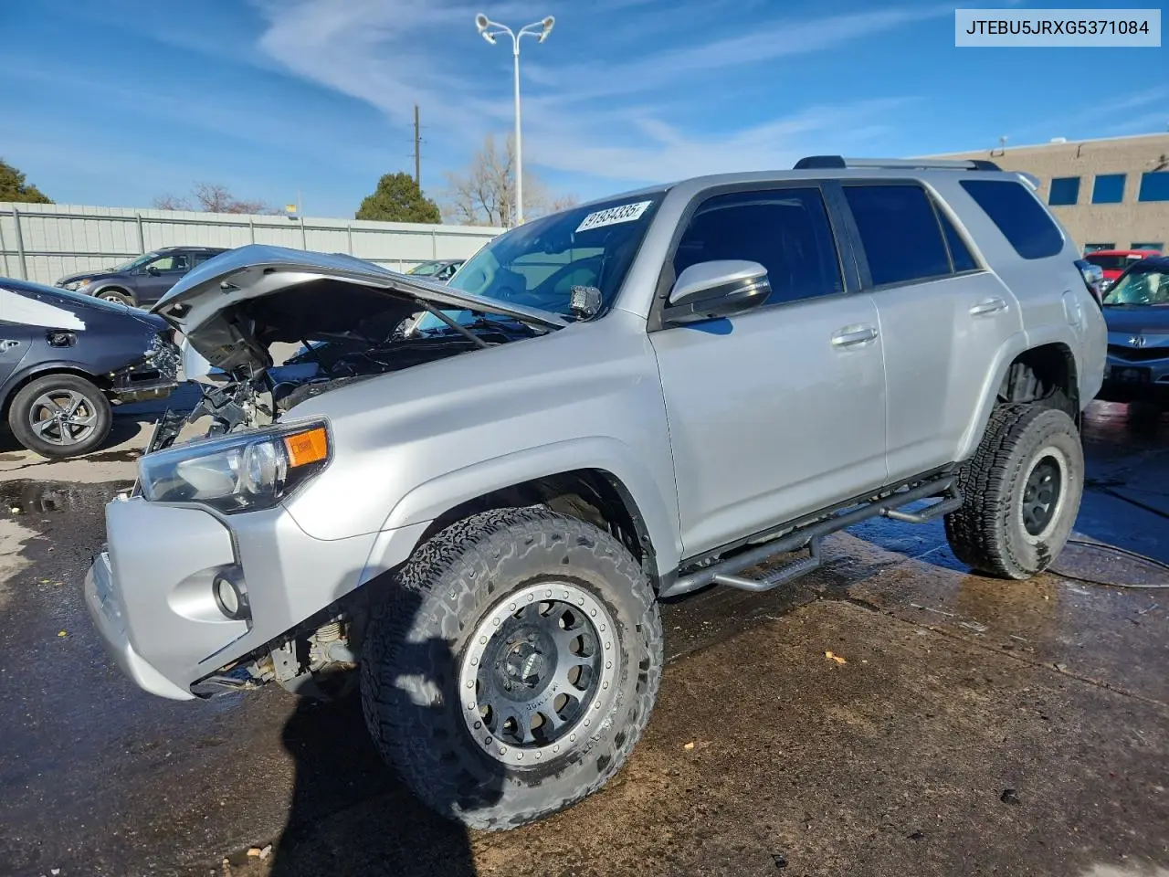 JTEBU5JRXG5371084 2016 Toyota 4Runner Sr5/Sr5 Premium