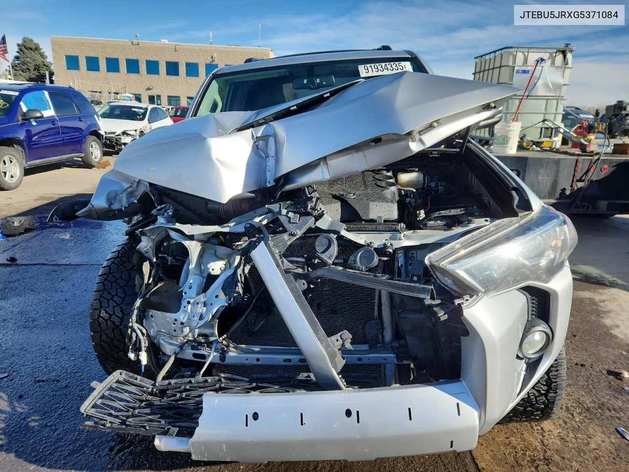 JTEBU5JRXG5371084 2016 Toyota 4Runner Sr5/Sr5 Premium