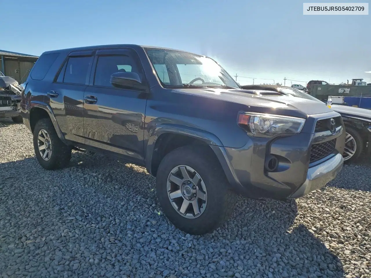 JTEBU5JR5G5402709 2016 Toyota 4Runner Sr5/Sr5 Premium