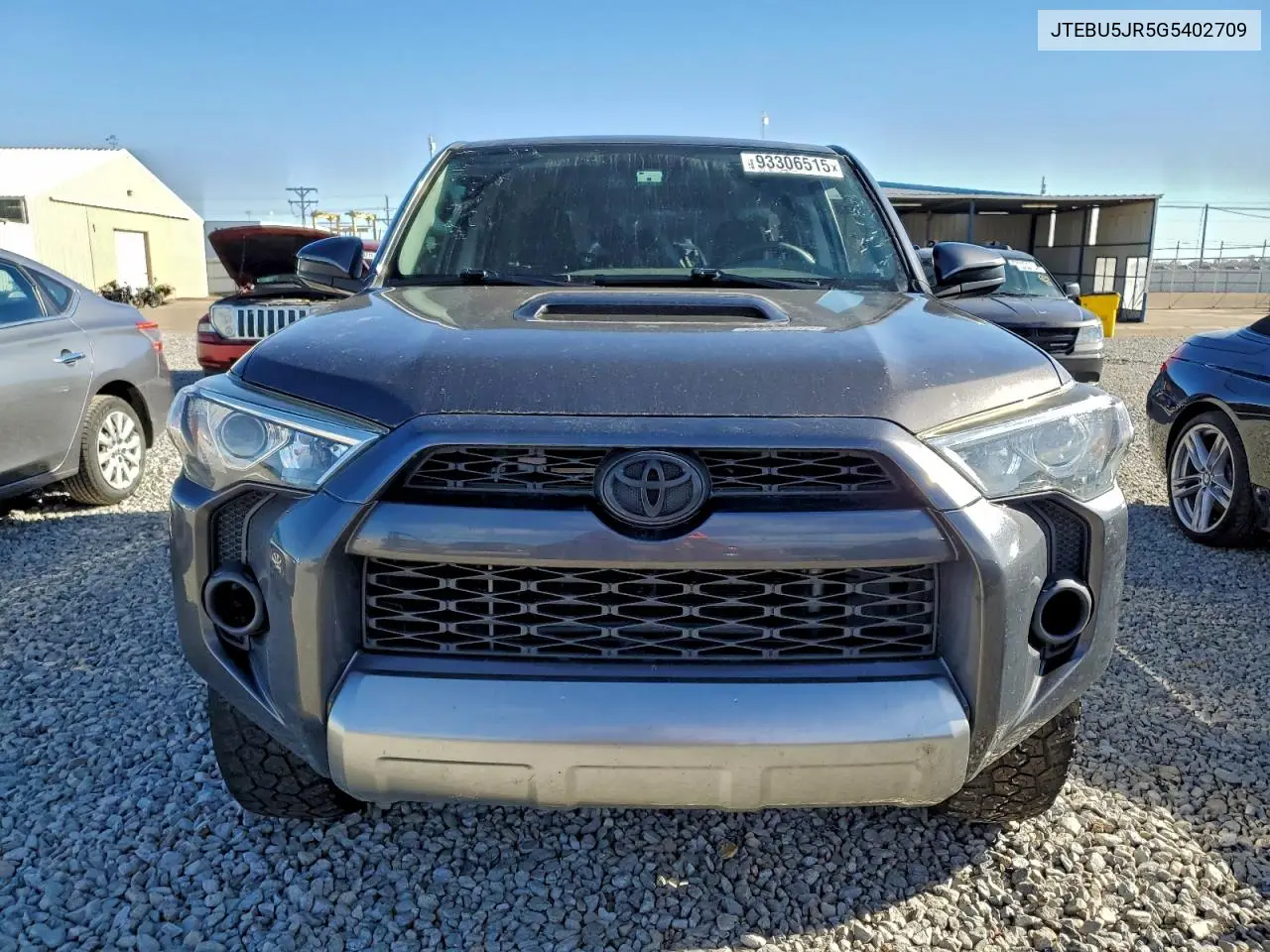 JTEBU5JR5G5402709 2016 Toyota 4Runner Sr5/Sr5 Premium