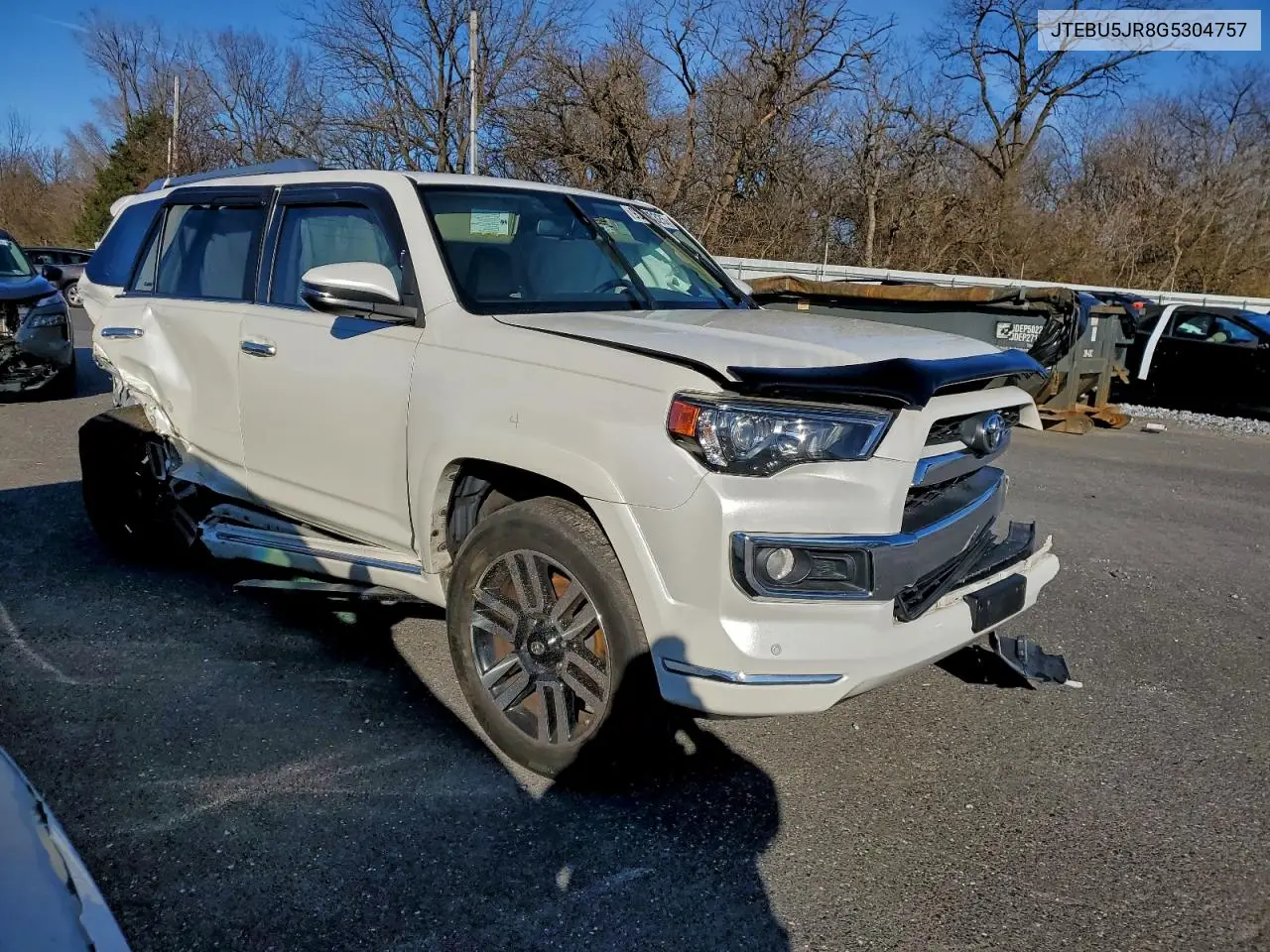 JTEBU5JR8G5304757 2016 Toyota 4Runner Sr5/Sr5 Premium