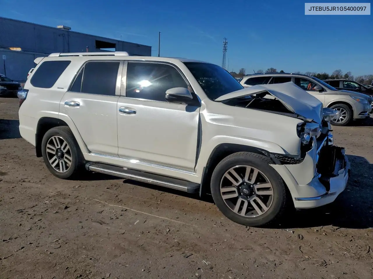JTEBU5JR1G5400097 2016 Toyota 4Runner Sr5/Sr5 Premium