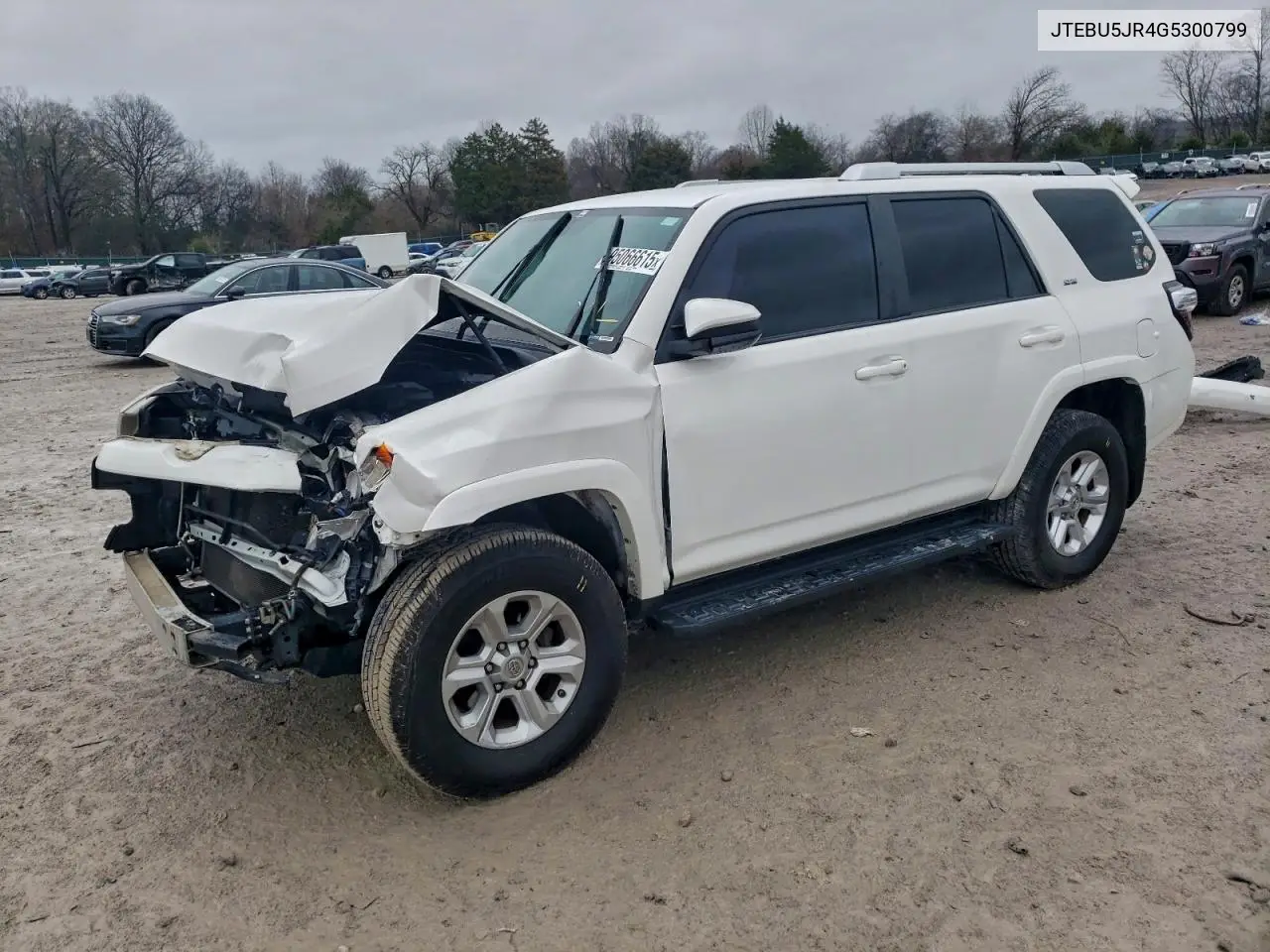JTEBU5JR4G5300799 2016 Toyota 4Runner Sr5/Sr5 Premium
