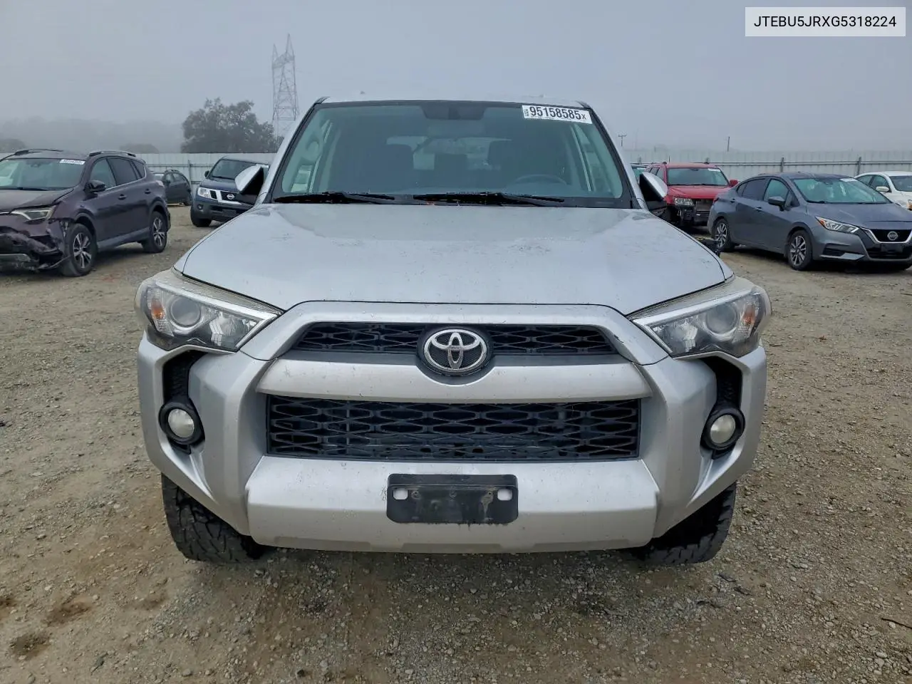 JTEBU5JRXG5318224 2016 Toyota 4Runner Sr5/Sr5 Premium