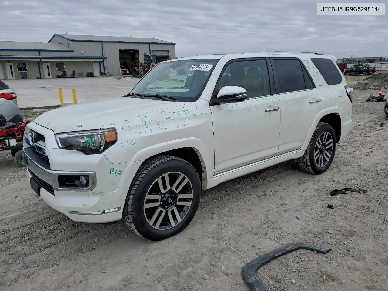 JTEBU5JR9G5298144 2016 Toyota 4Runner Sr5/Sr5 Premium