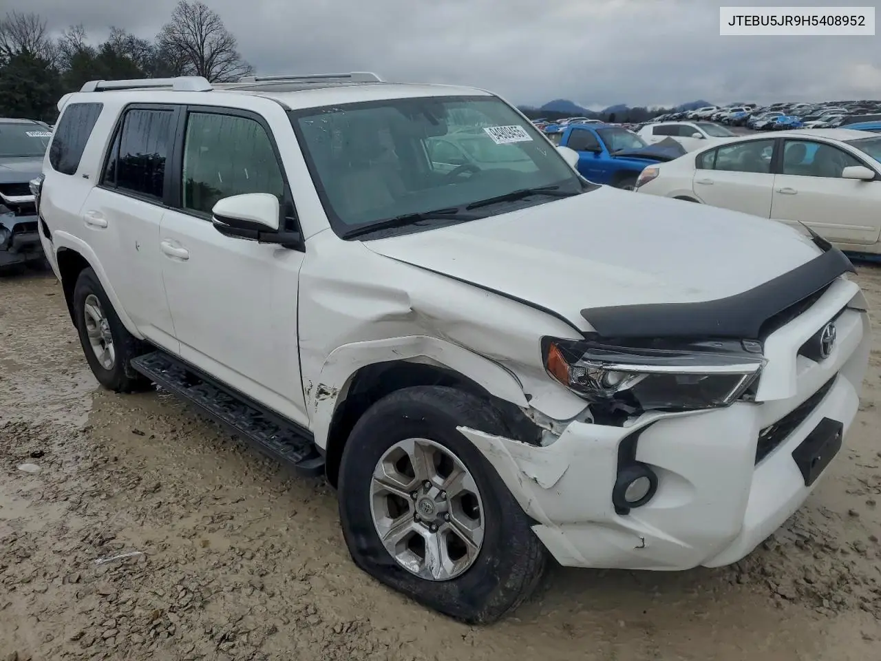 JTEBU5JR9H5408952 2017 Toyota 4Runner Sr5/Sr5 Premium