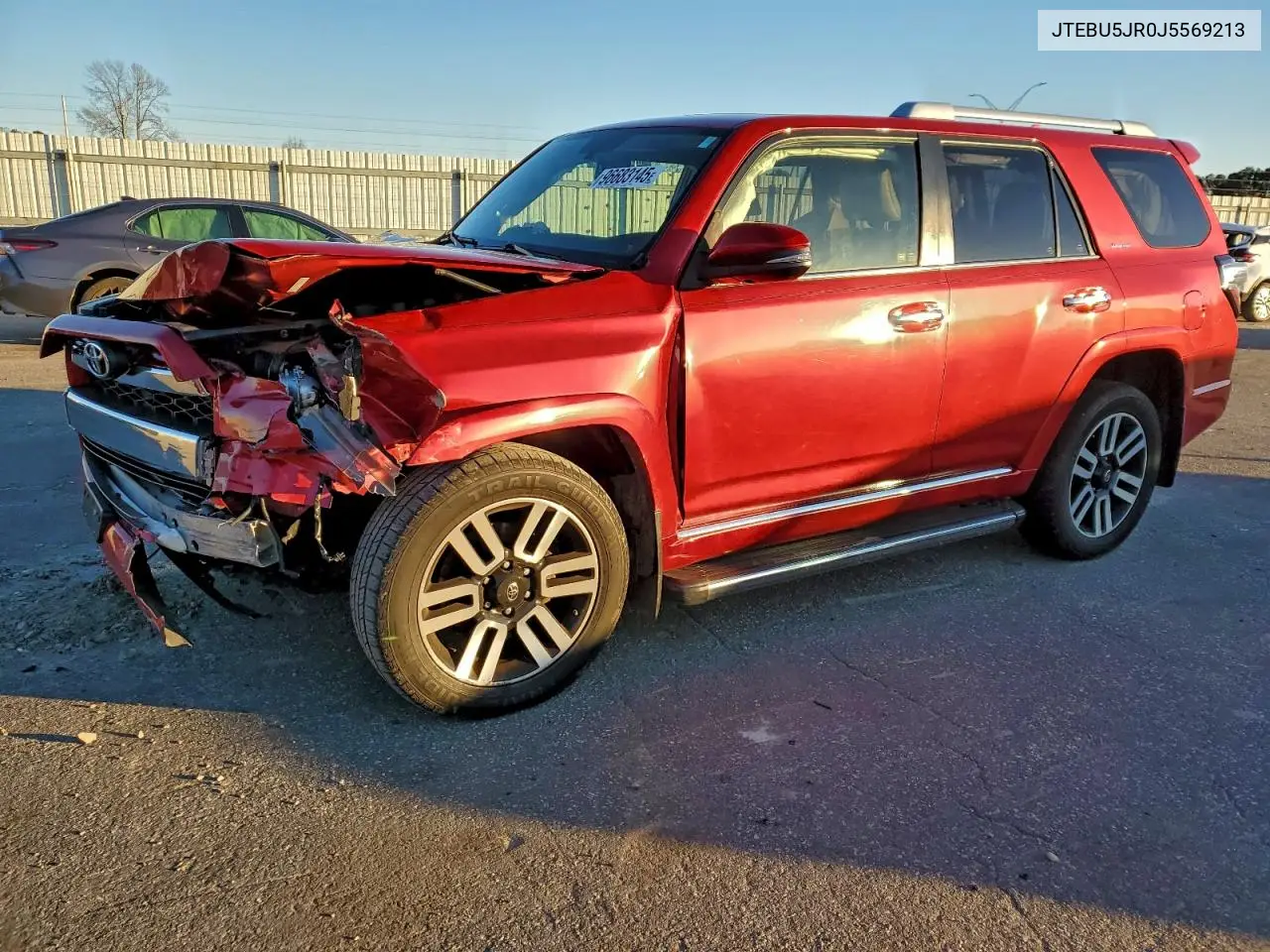 JTEBU5JR0J5569213 2018 Toyota 4Runner Sr5/Sr5 Premium