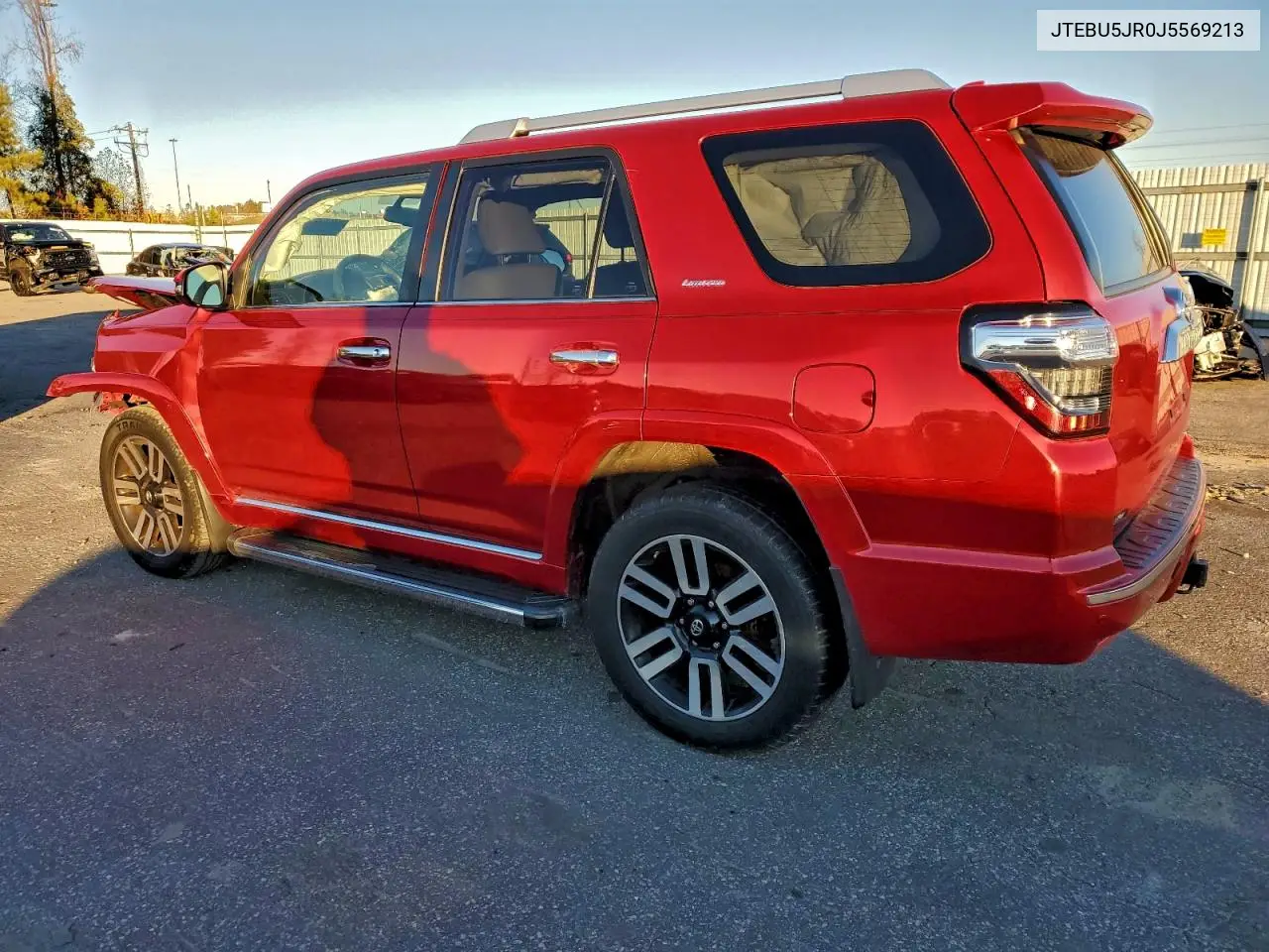 JTEBU5JR0J5569213 2018 Toyota 4Runner Sr5/Sr5 Premium