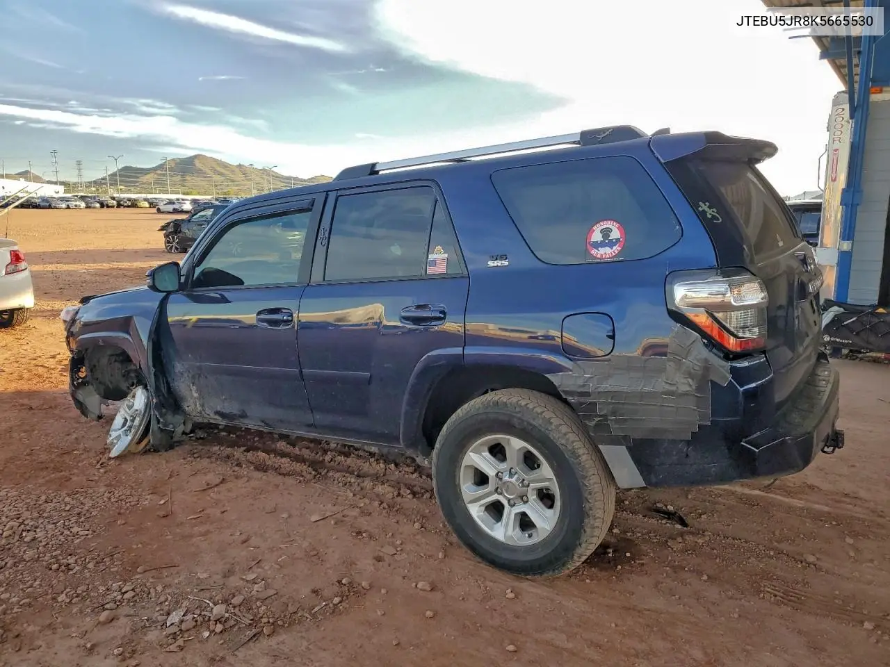JTEBU5JR8K5665530 2019 Toyota 4Runner Sr5/Sr5 Premium