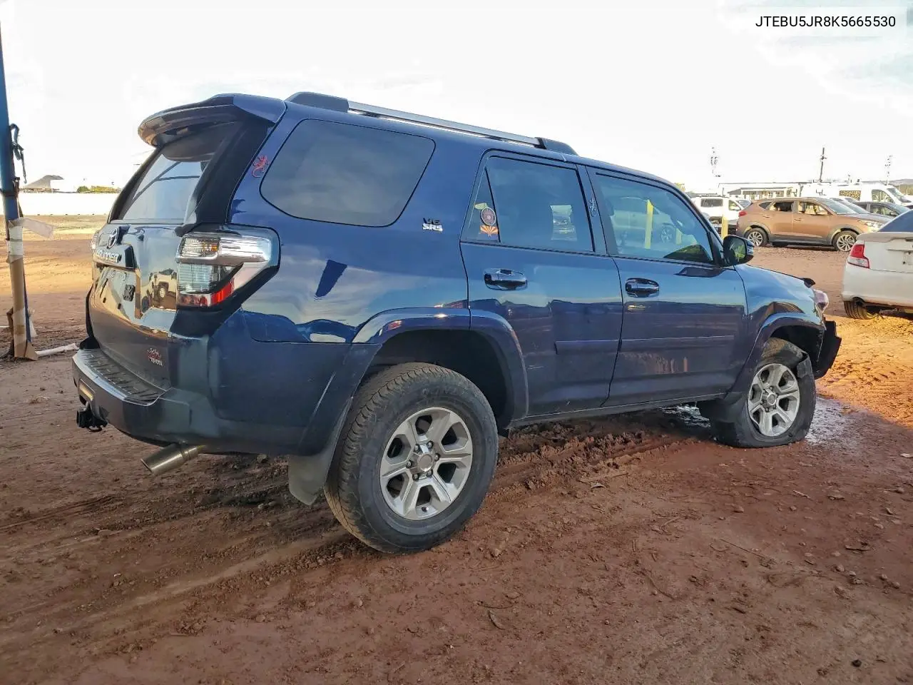 JTEBU5JR8K5665530 2019 Toyota 4Runner Sr5/Sr5 Premium