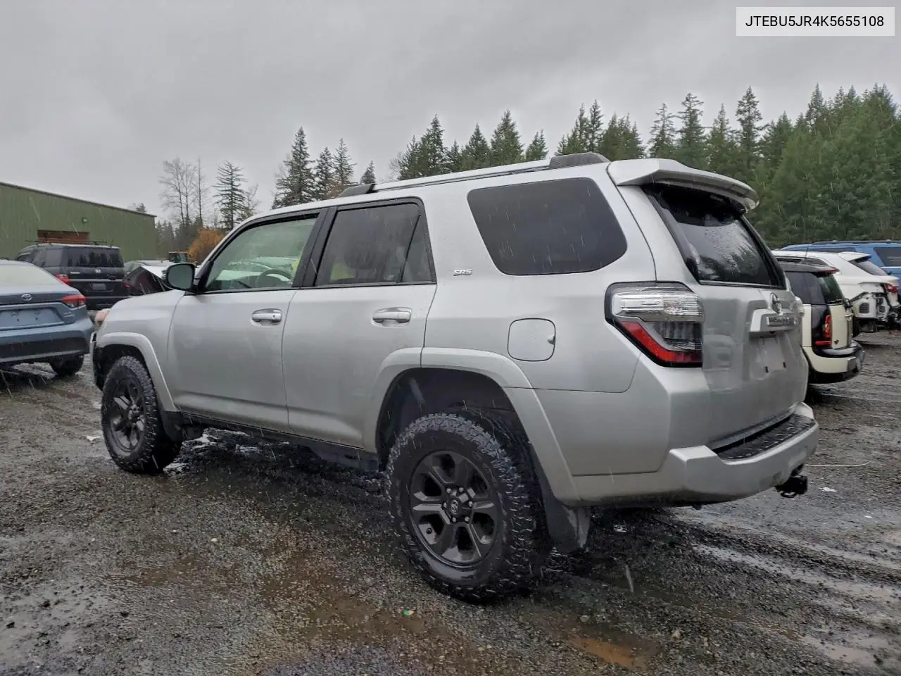 JTEBU5JR4K5655108 2019 Toyota 4Runner Sr5/Sr5 Premium