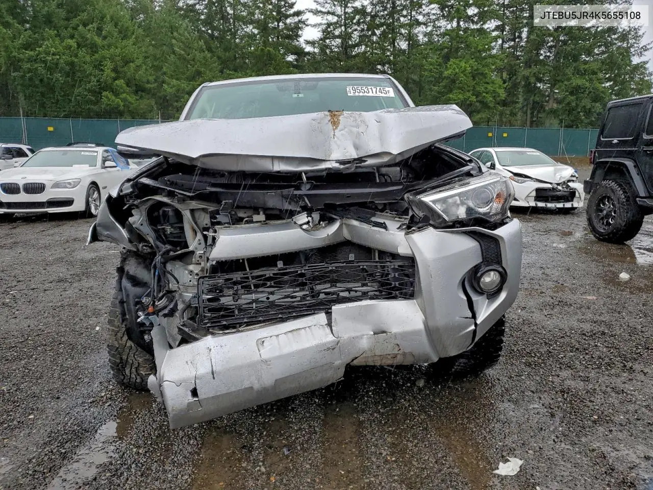 JTEBU5JR4K5655108 2019 Toyota 4Runner Sr5/Sr5 Premium