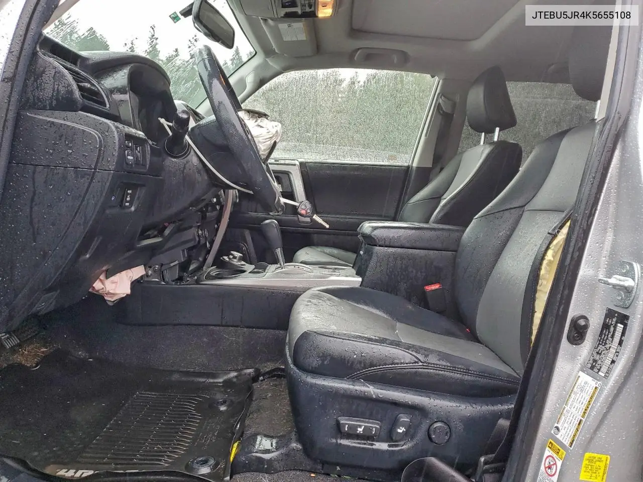 JTEBU5JR4K5655108 2019 Toyota 4Runner Sr5/Sr5 Premium