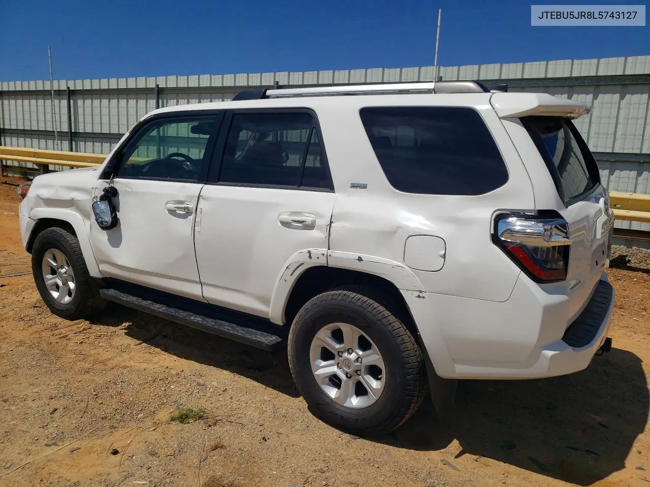 JTEBU5JR8L5743127 2020 Toyota 4 Runner Sr5