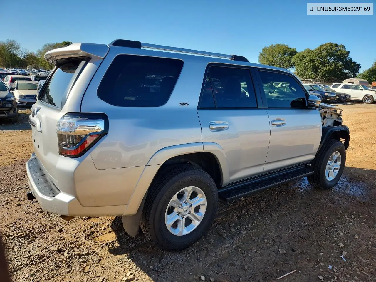 JTENU5JR3M5929169 2021 Toyota 4Runner Sr5/Sr5 Premium