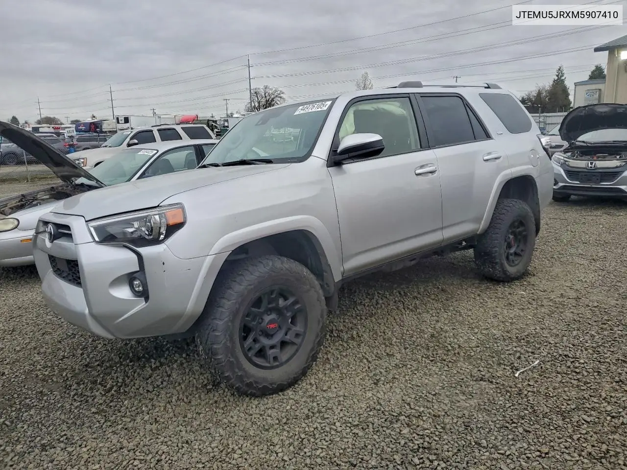 JTEMU5JRXM5907410 2021 Toyota 4Runner Sr5/Sr5 Premium