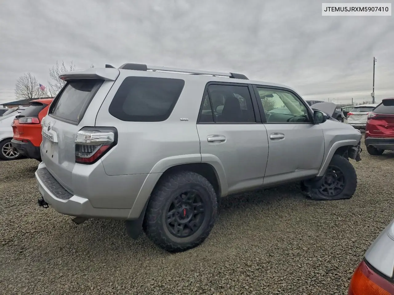 JTEMU5JRXM5907410 2021 Toyota 4Runner Sr5/Sr5 Premium