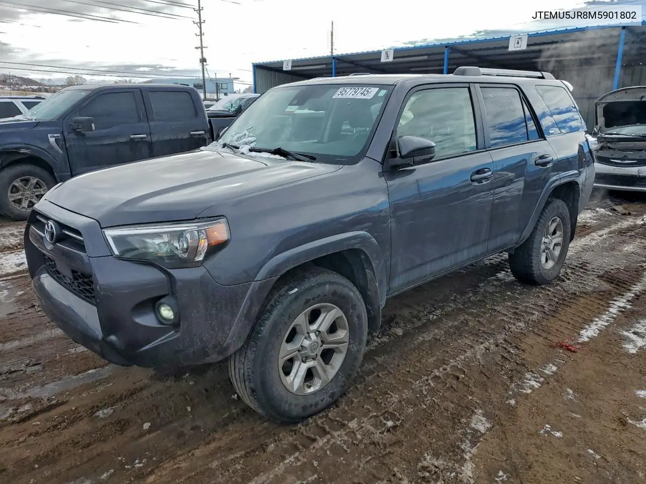 JTEMU5JR8M5901802 2021 Toyota 4Runner Sr5/Sr5 Premium