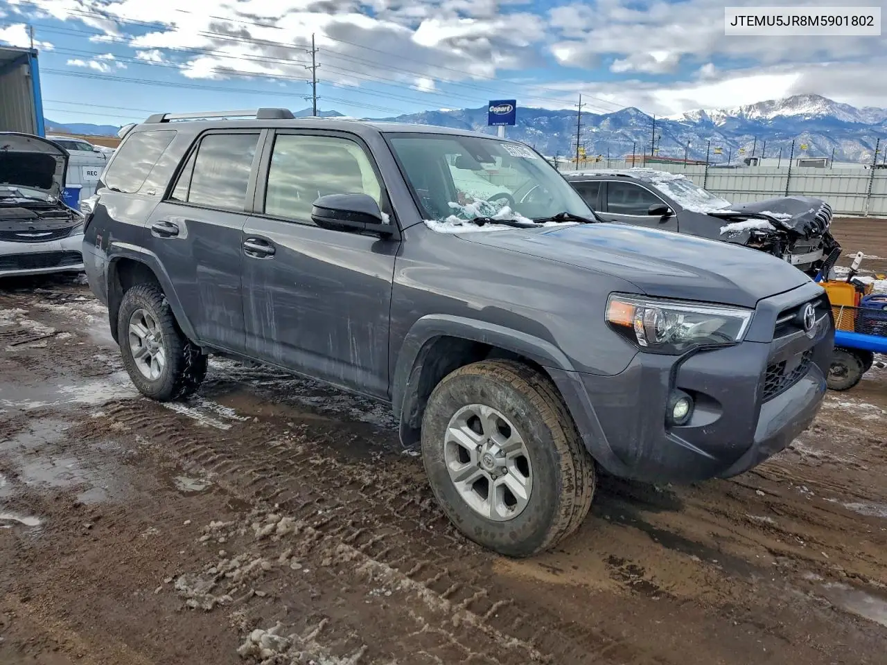 JTEMU5JR8M5901802 2021 Toyota 4Runner Sr5/Sr5 Premium