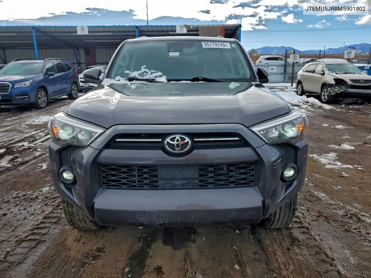 JTEMU5JR8M5901802 2021 Toyota 4Runner Sr5/Sr5 Premium