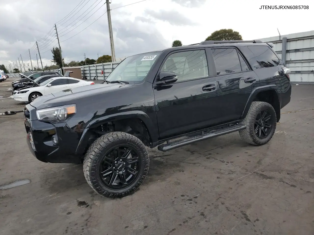 2022 Toyota 4Runner Sr5/Sr5 Premium VIN: JTENU5JRXN6085708 Lot: 45505255