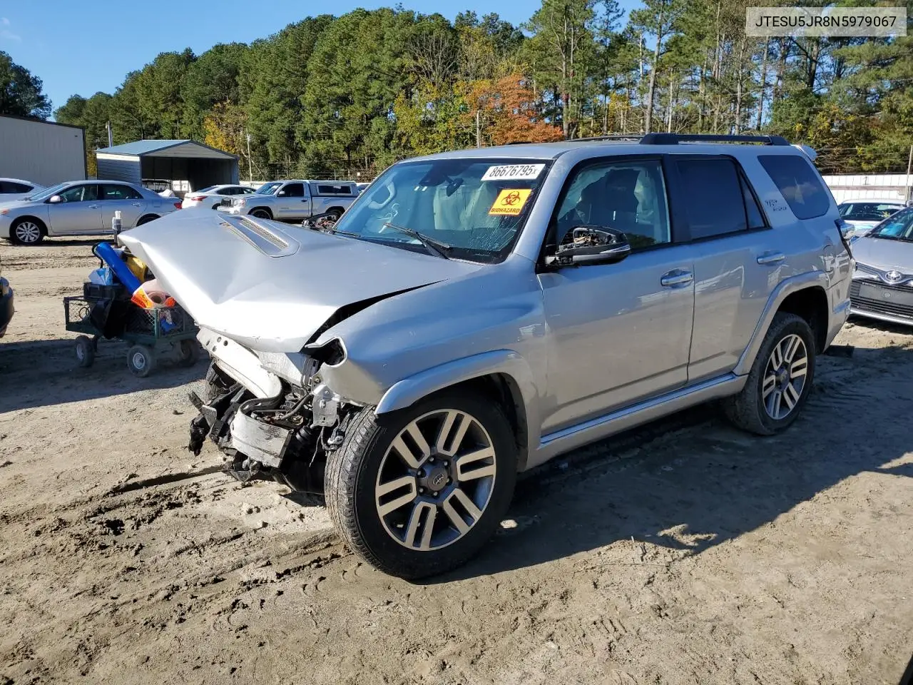 JTESU5JR8N5979067 2022 Toyota 4Runner Sr5 Premium