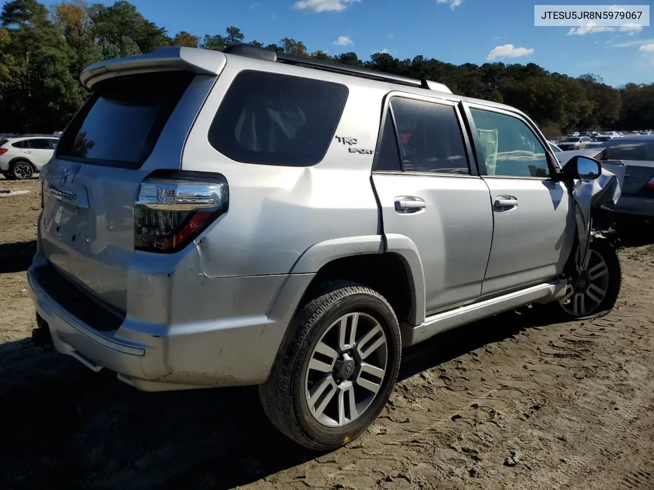 JTESU5JR8N5979067 2022 Toyota 4Runner Sr5 Premium