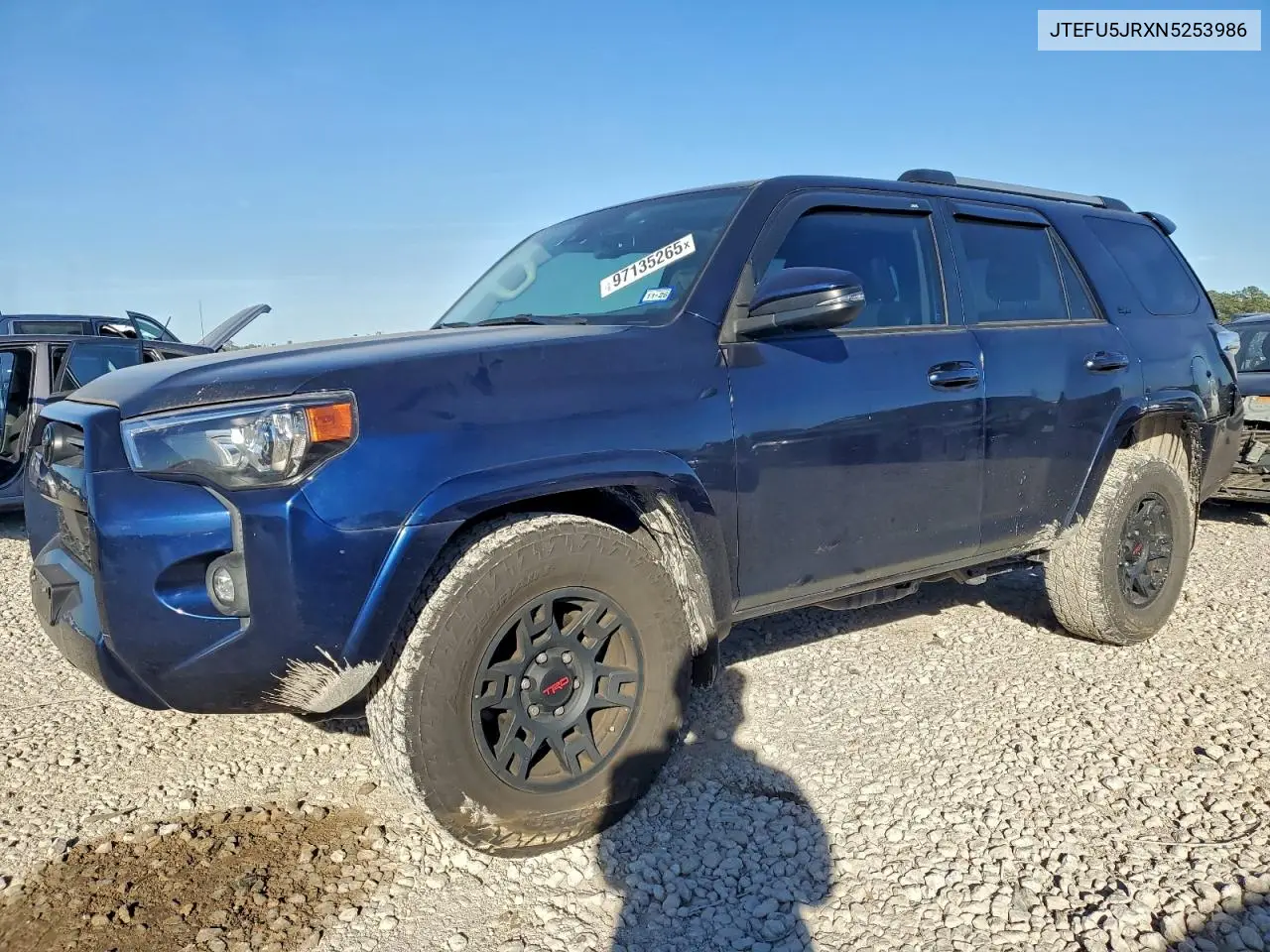 JTEFU5JRXN5253986 2022 Toyota 4Runner Sr5