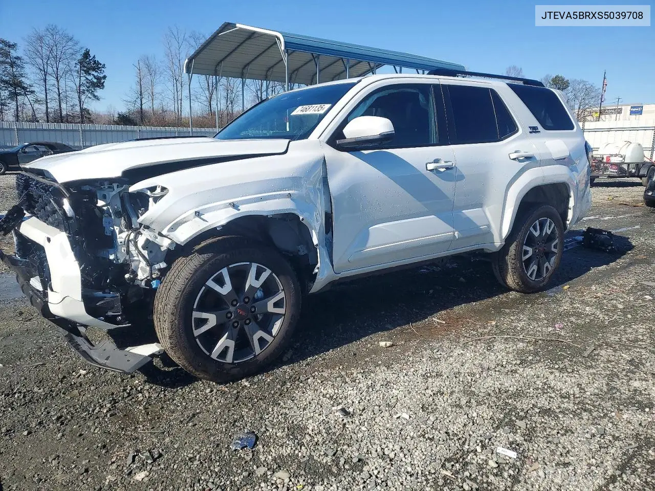 JTEVA5BRXS5039708 2025 Toyota 4Runner Sr5