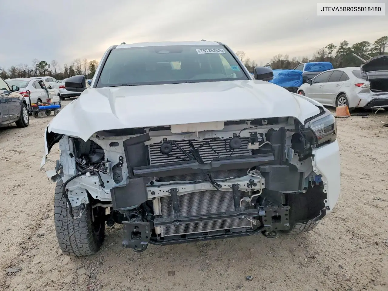 JTEVA5BR0S5018480 2025 Toyota 4Runner Sr5