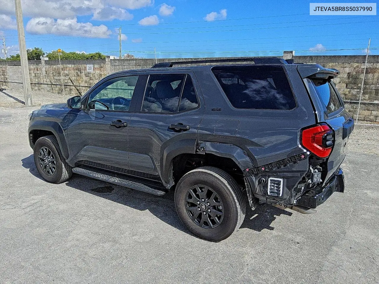 JTEVA5BR8S5037990 2025 Toyota 4Runner Sr5