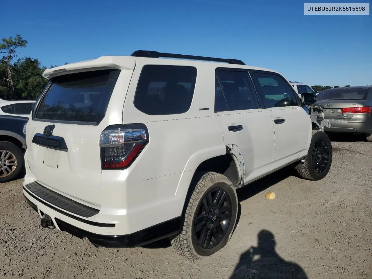 JTEBU5JR2K5615898 2019 Toyota 4Runner Sr5/Sr5 Premium