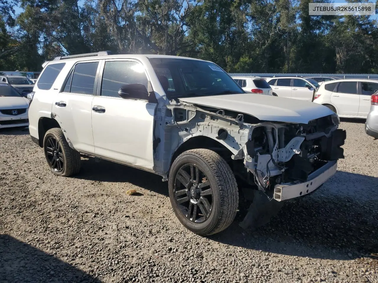 JTEBU5JR2K5615898 2019 Toyota 4Runner Sr5/Sr5 Premium