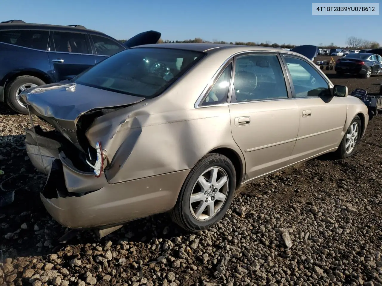 4T1BF28B9YU078611 2000 Toyota Avalon Xl