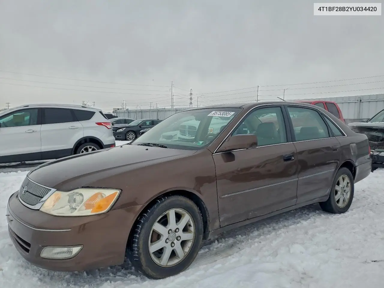4T1BF28B2YU034420 2000 Toyota Avalon Xl