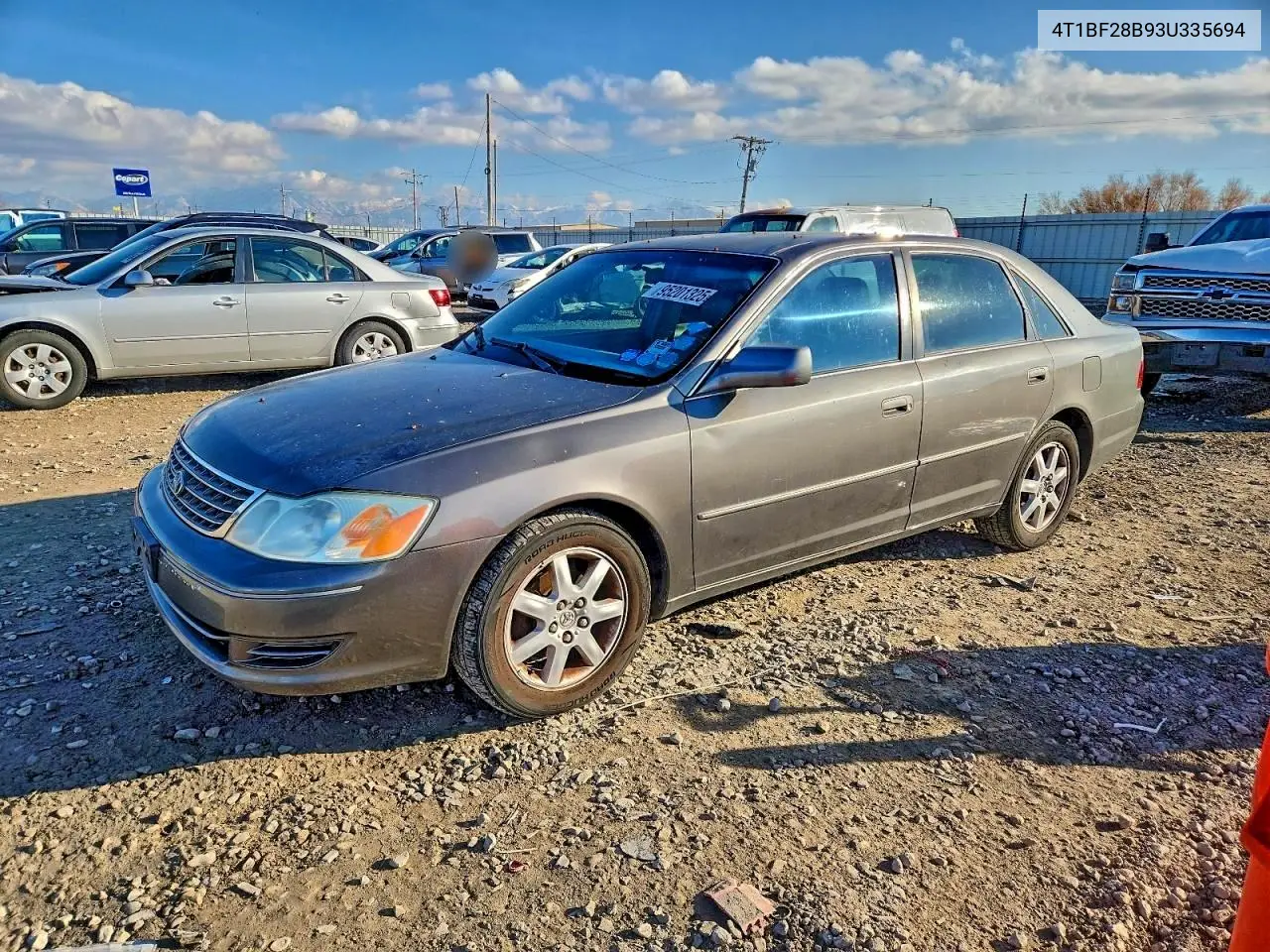 4T1BF28B93U335694 2003 Toyota Avalon Xl