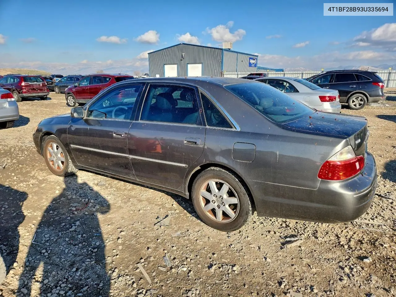 4T1BF28B93U335694 2003 Toyota Avalon Xl