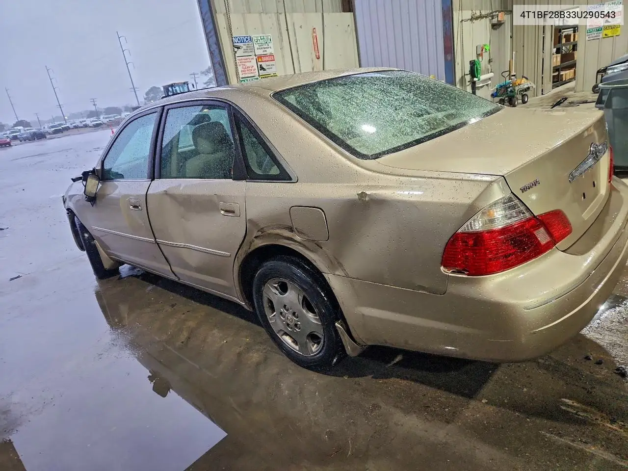 4T1BF28B33U290543 2003 Toyota Avalon Xl