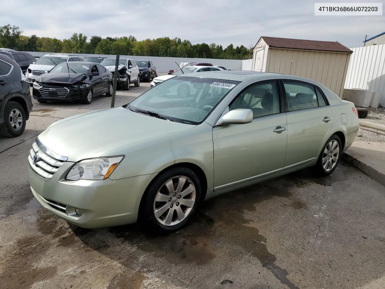 2006 Toyota Avalon Xl VIN: 4T1BK36B66U072203 Lot: 69676594