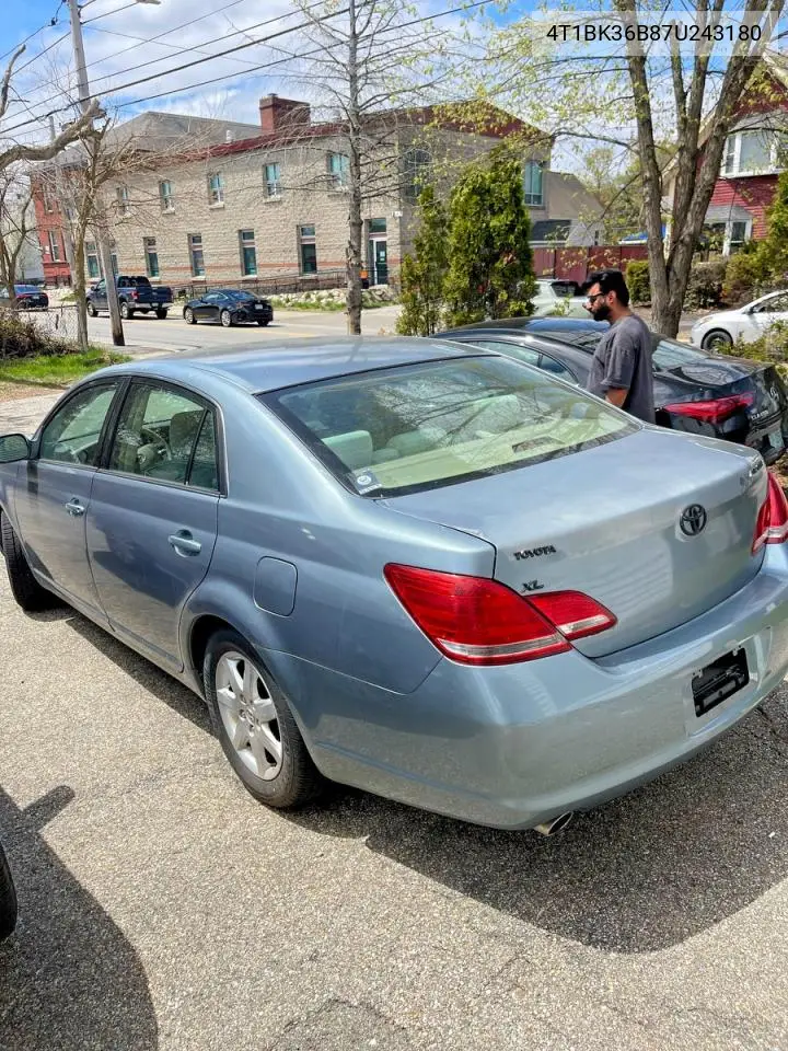 4T1BK36B87U243180 2007 Toyota Avalon Xl
