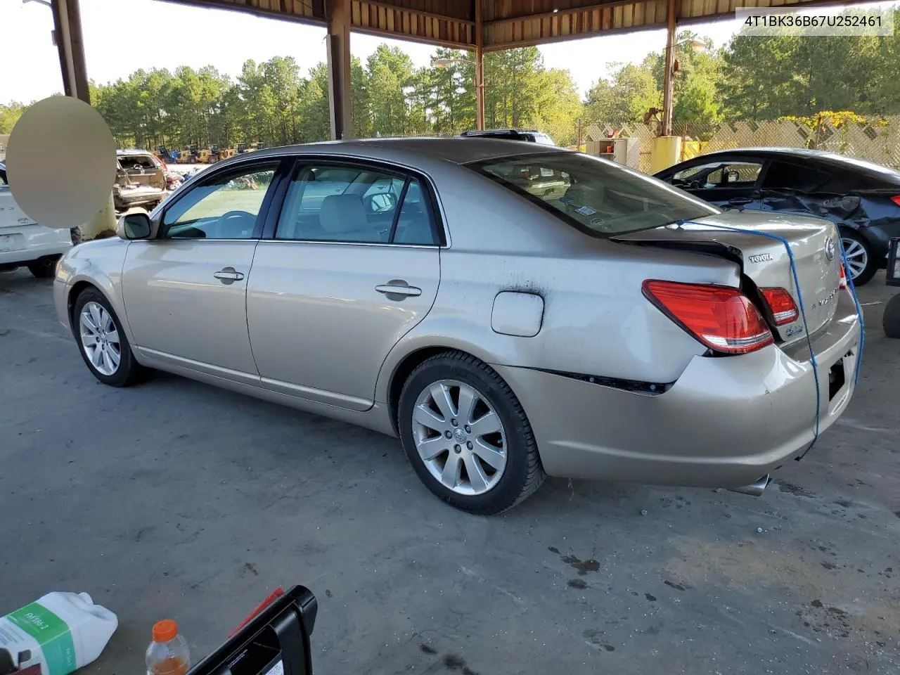 2007 Toyota Avalon Xl VIN: 4T1BK36B67U252461 Lot: 69700784