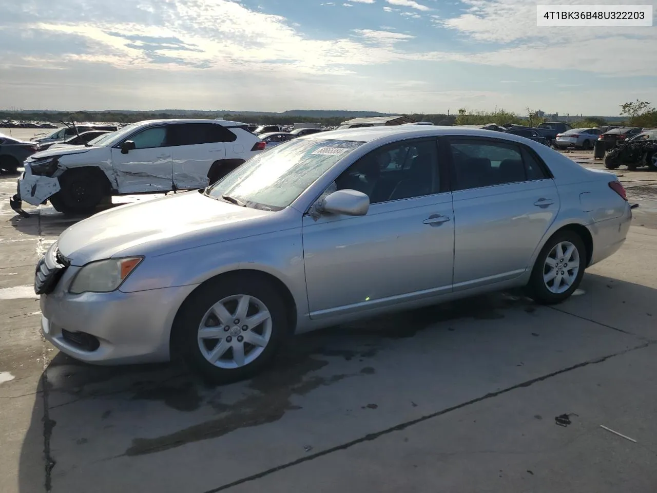 2008 Toyota Avalon Xl VIN: 4T1BK36B48U322203 Lot: 68665384