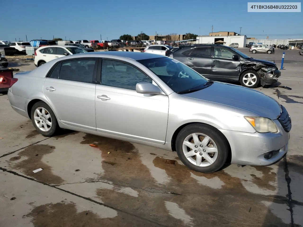 2008 Toyota Avalon Xl VIN: 4T1BK36B48U322203 Lot: 68665384