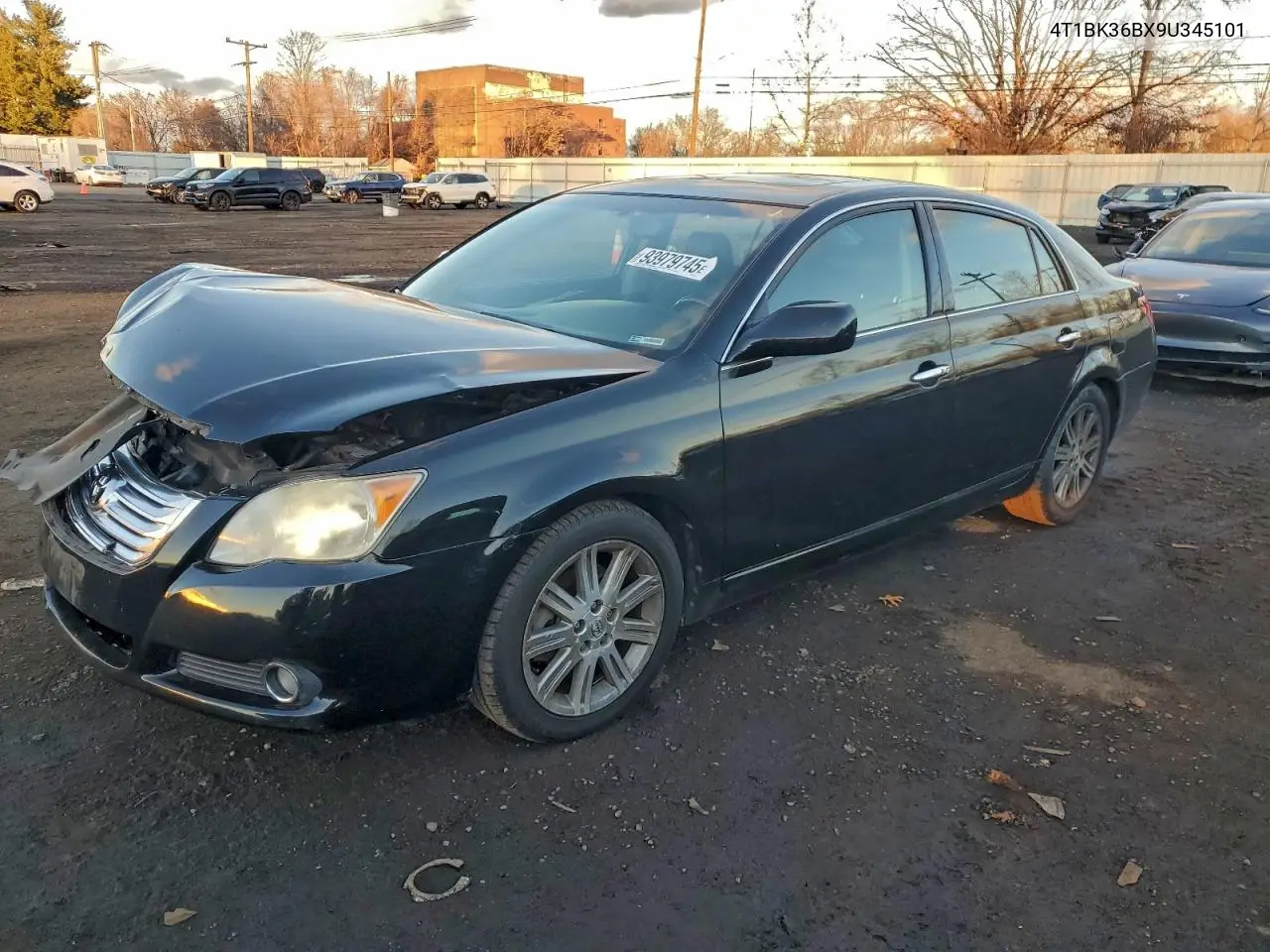 4T1BK36BX9U345101 2009 Toyota Avalon Xl