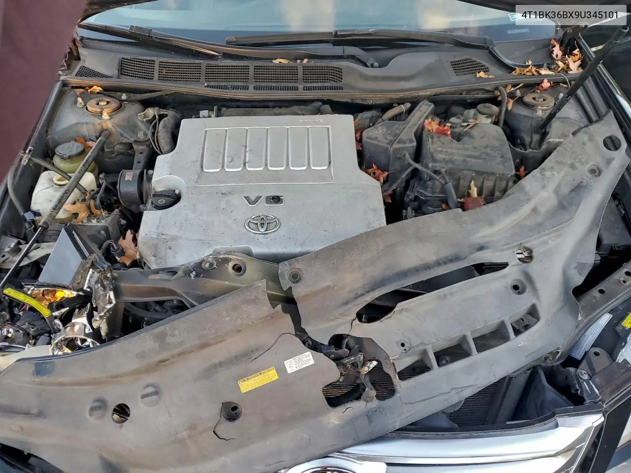 4T1BK36BX9U345101 2009 Toyota Avalon Xl