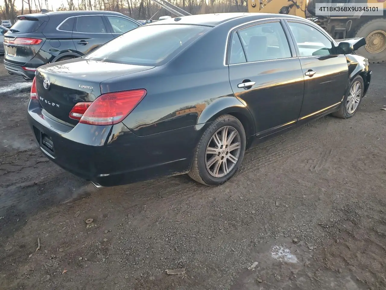 4T1BK36BX9U345101 2009 Toyota Avalon Xl