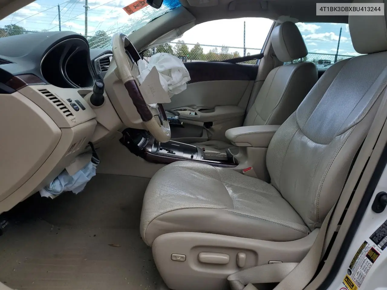 4T1BK3DBXBU413244 2011 Toyota Avalon Base